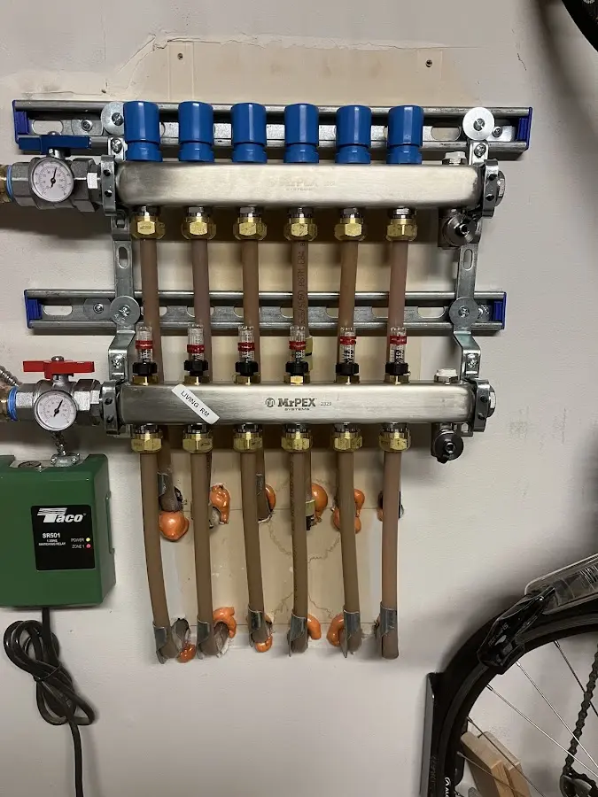 Plumber performing Leak Detection at a residential property in Dacono